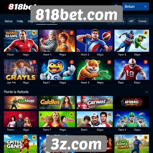 Avaliação dos jogos disponíveis no 818bet